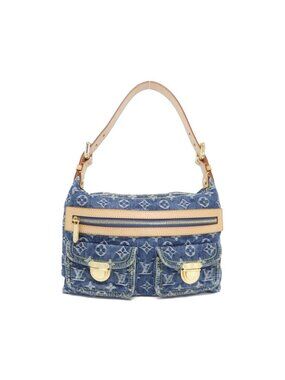 Louis Vuitton Monogram Denim Baggy PM Shoulder Bag